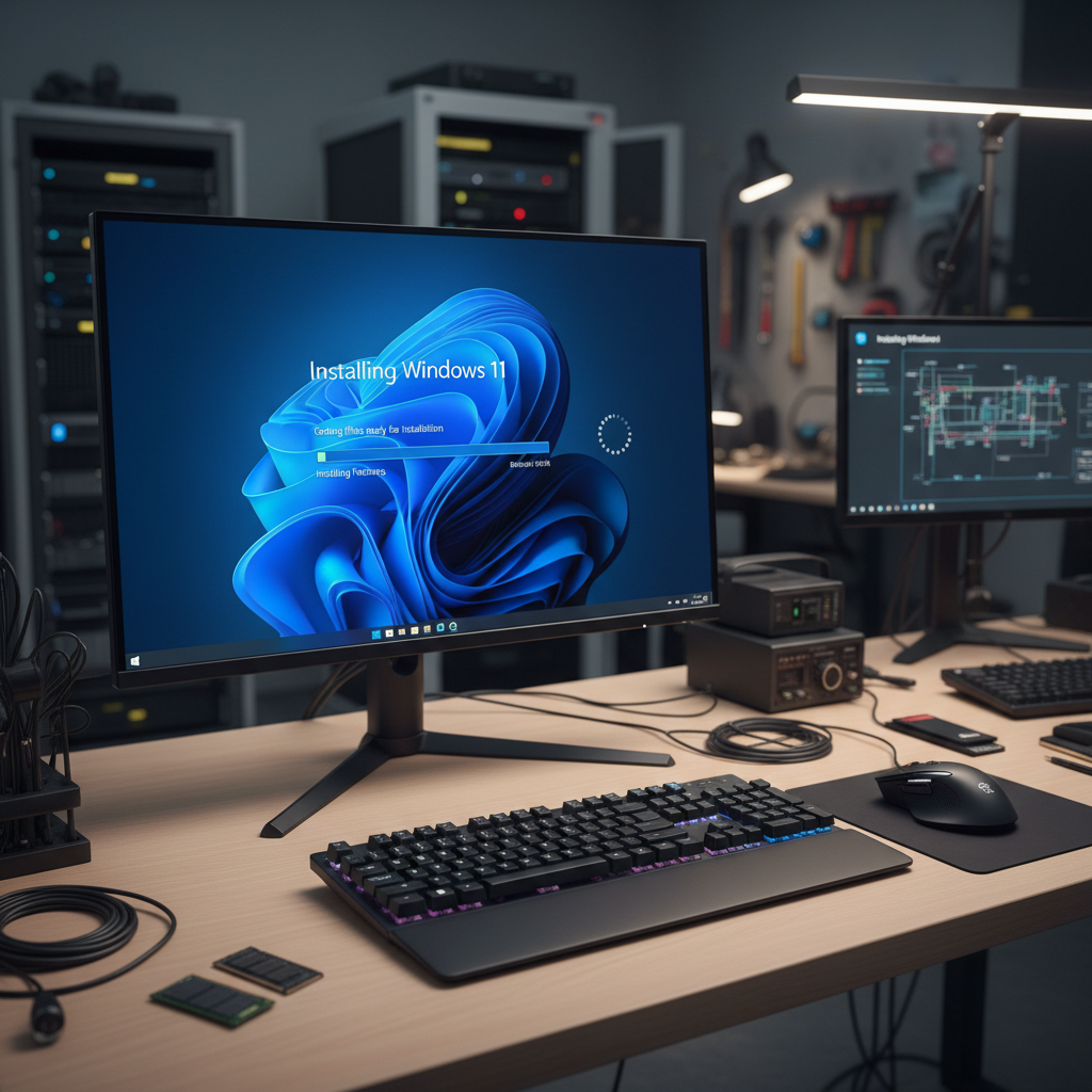 Windows operating system installation service